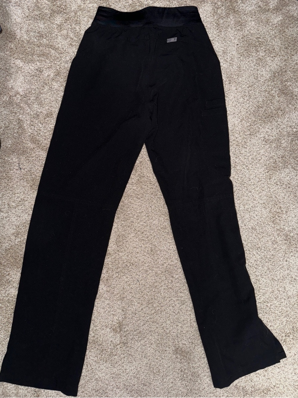 Black high waisted Kade Figs - Picture 3 of 3